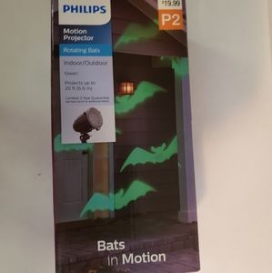 Philips Bats in Motion Projector  Halloween Goth